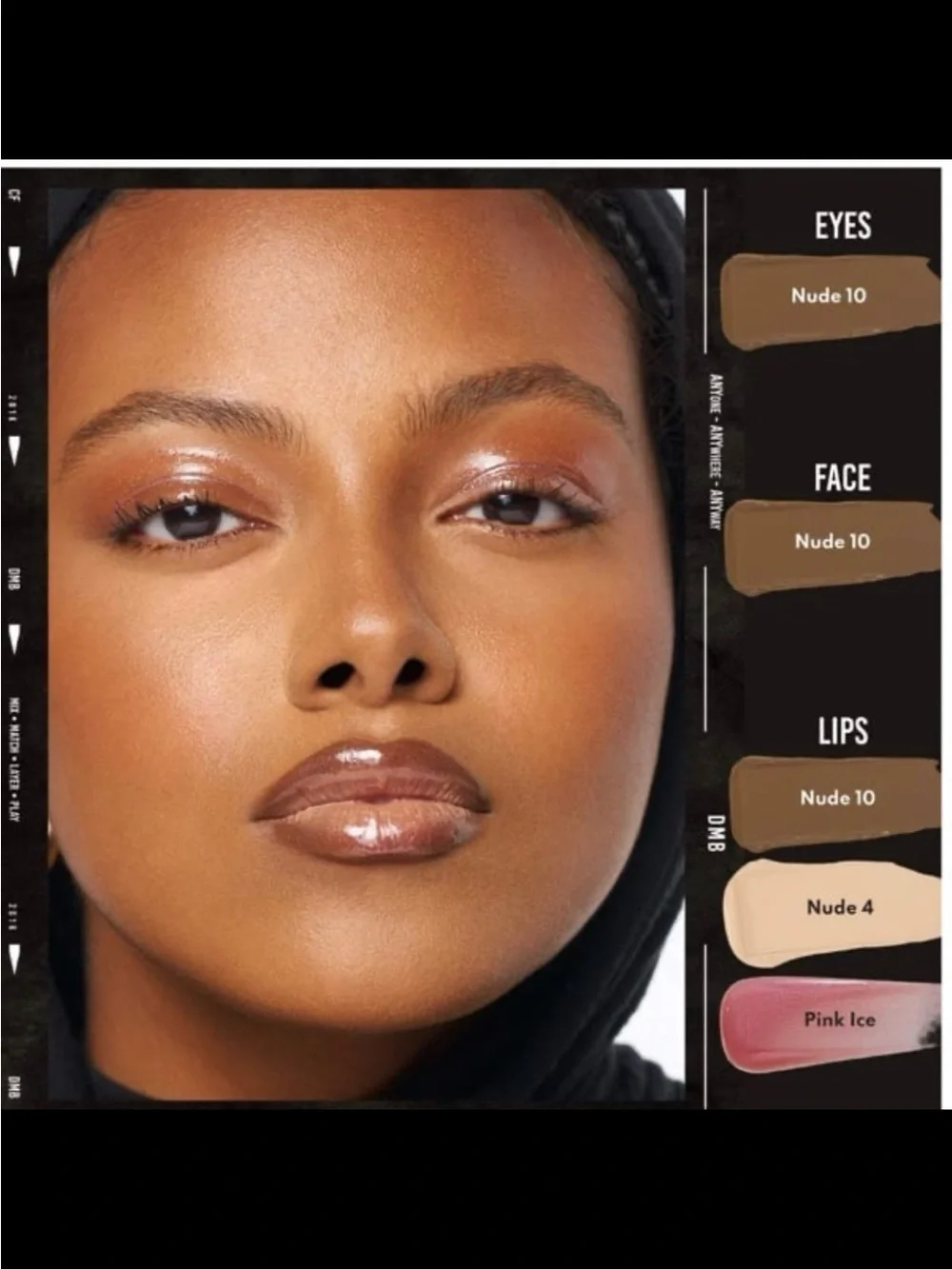 Danessa Myricks Colorfix Nudes Pigment Paint Eyeshadow Cheek Nude 4 BNIB